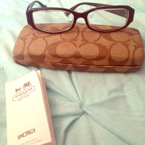 Tortoise *anita* Coach glasses