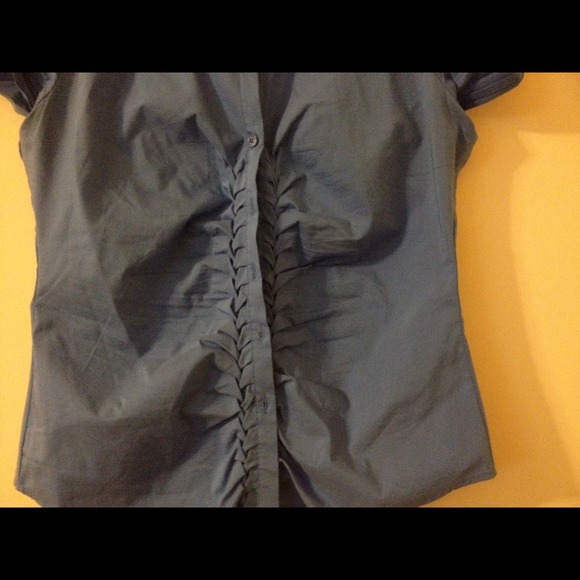 Blue button down - Picture 2 of 3