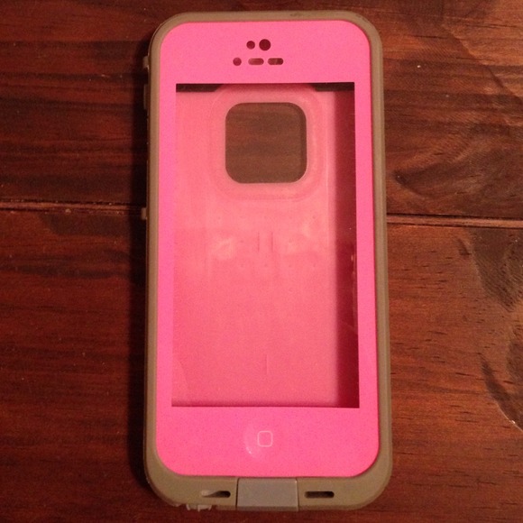 Pink iPhone LifeProof case for iPhone 5 & 5s