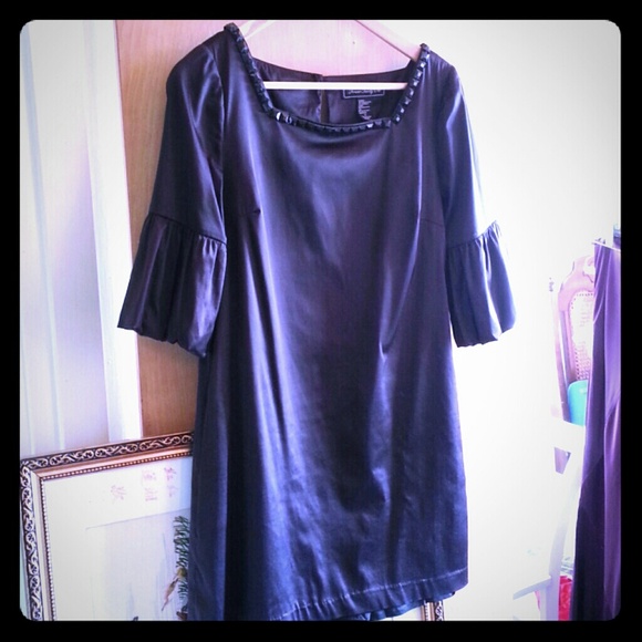 Forever 21 plum shift dress
