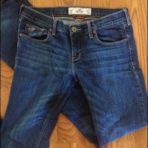 Dark wash Hollister jeans