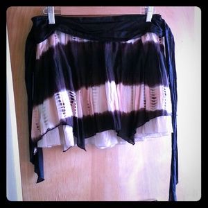 Free People tie dye skirt