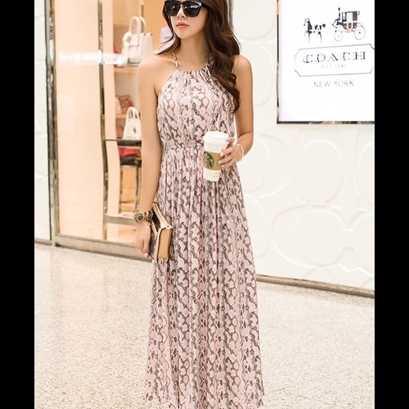 Pattern dress