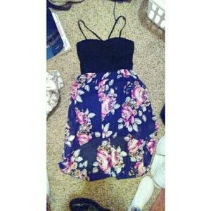 Black XXI high-low dress