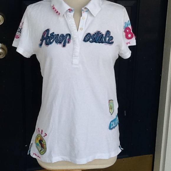Aeropostale Tops - Aeropostale collar shirt!!