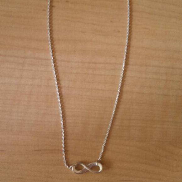 Beautiful Silver Infinity Necklace - Picture 2 of 2