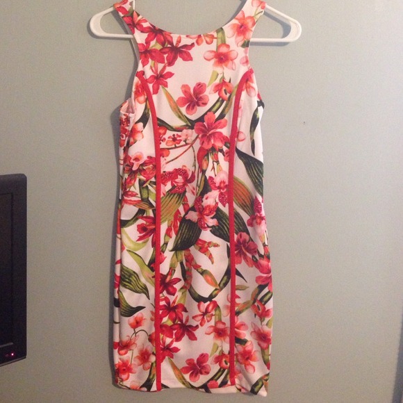 Gorgeous floral shift dress