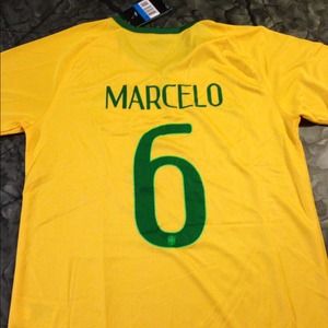 New Nike Brazil Marcelo Soccer Uniform