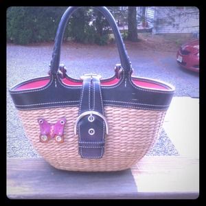 Bundle sold Coach Straw Bag Classic