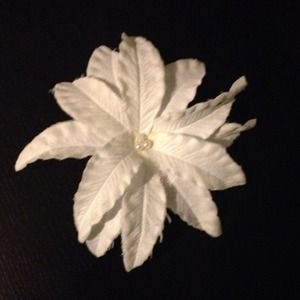Flower hair clip