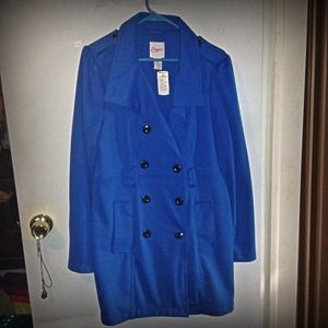 Candie's blue pea coat