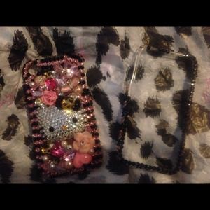 Swarovski Crystal Hello Kitty Iphone 4 case