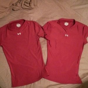 Xs longsleeve & shortsleeve under armour women
