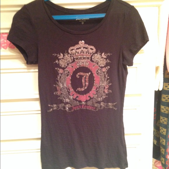 ⭐️REDUCED⭐️Juicy Couture logo Top! 👸