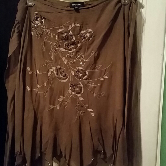 Embroidered bebe shirt