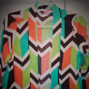 Boutique Multi-Color Cardigan