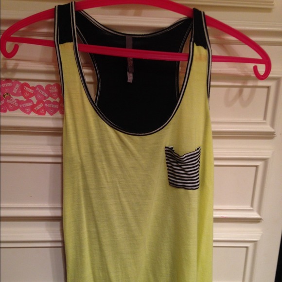 Adorable Neon Tank! 💛