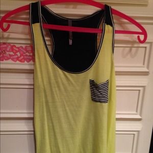 Adorable Neon Tank! 💛