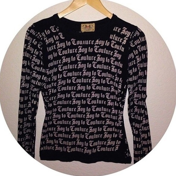 Juicy Couture Black Long Sleeve Shirt - Picture 4 of 4