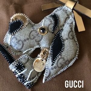 Authentic Gucci Dog (Ulysse) Bag Charm / Keychain