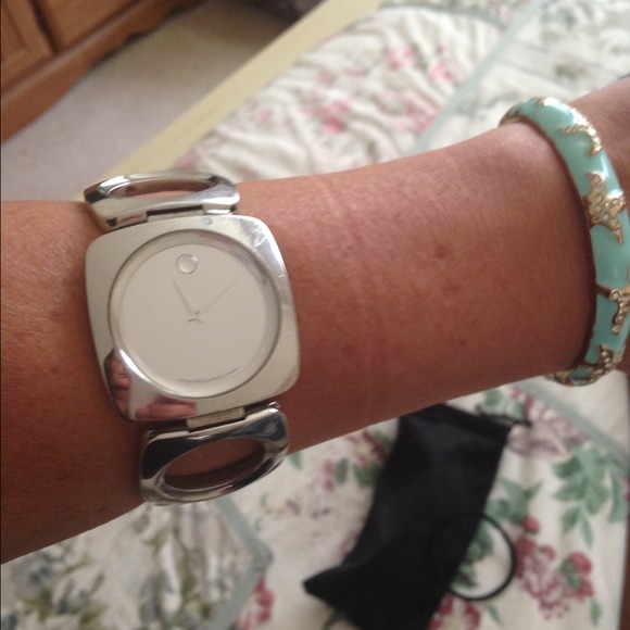 Modern Movado Watch as seen in Vogue - Picture 3 of 3