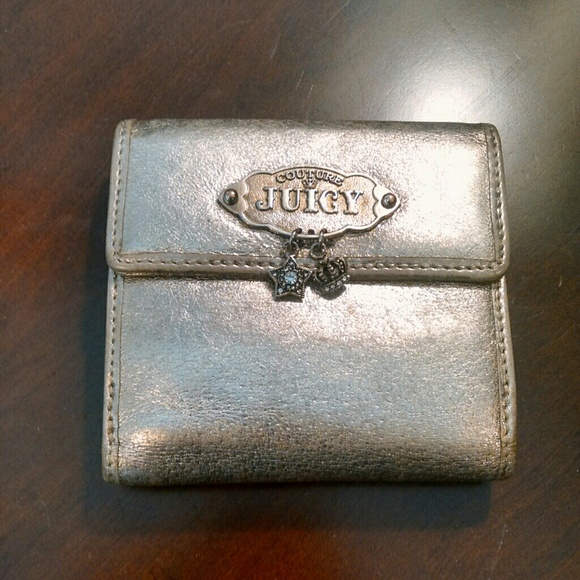 Juicy Couture Gold Metallic Wallet