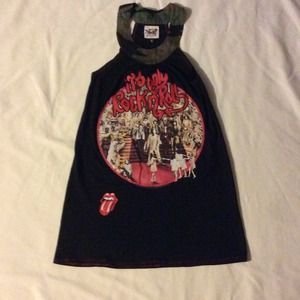 Rolling Stones Dress KAOS size 6 army camo dress