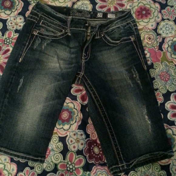 Miss Me Bermuda shorts