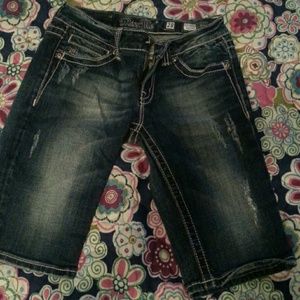 Miss Me Bermuda shorts