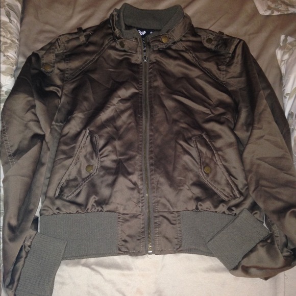 Olive green jacket