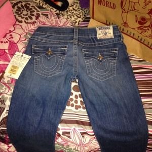 BRAND NEW WOMENS TRUE RELIGION JEANS WITH TAGS