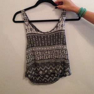 Brandy Melville tribal print top