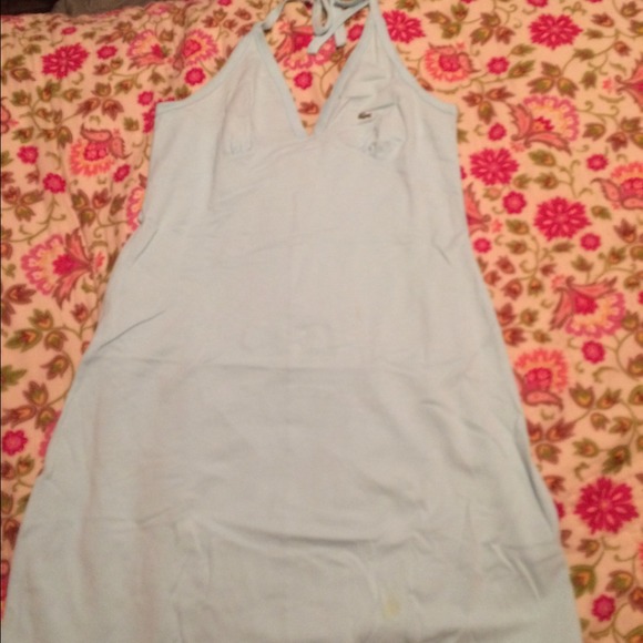 Light blue Lacoste dress