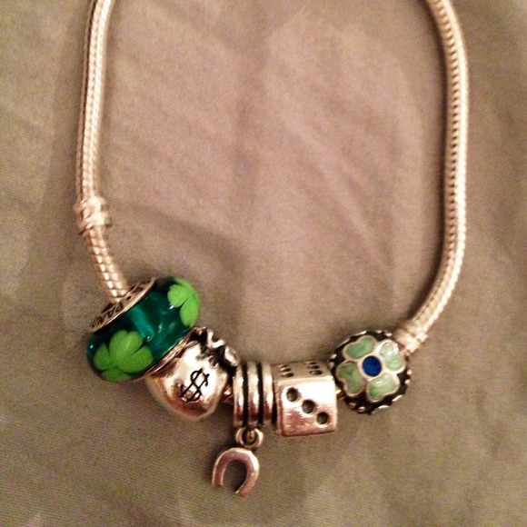 LISTED separately!  Pandora Bracelet & charms