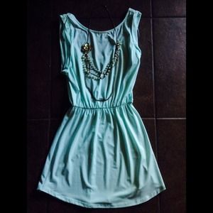 Aqua Blue Dress