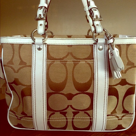 Coach Signature Tote Handbag