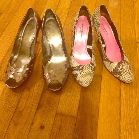 High heel peep toe pumps bundle