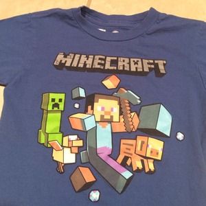 Minecraft kids t-shirt