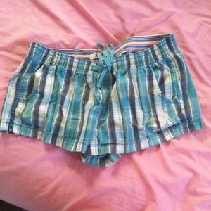 Plaid shorts