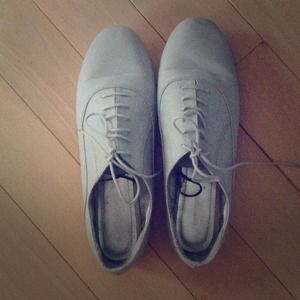 Grey oxfords