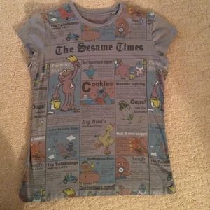 Mighty Fine XL Sesame Street tshirt