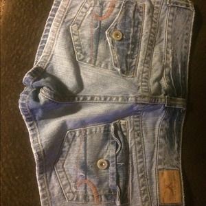 A&E denim shorts