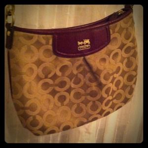 Coach cross body bag