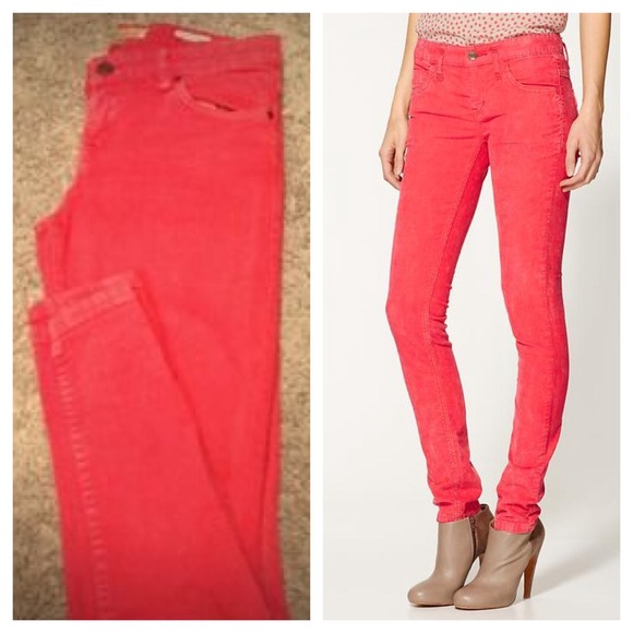 Sanctuary Charmer Skinny Jeans Salmon