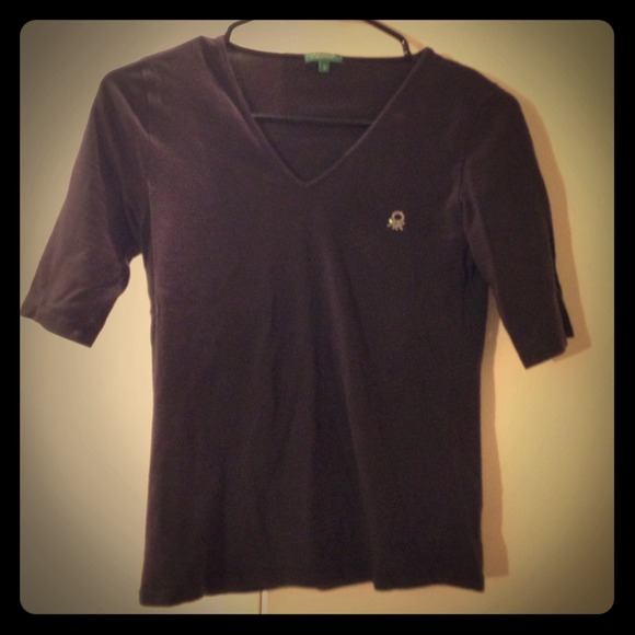 V neck top