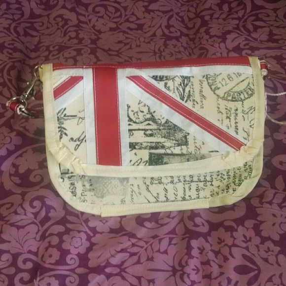 Handmade British Flag Purse Clutch