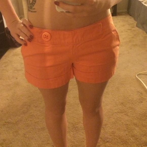 Orange shorts