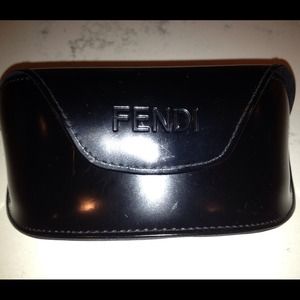 Authentic Fendi sunglasses case.