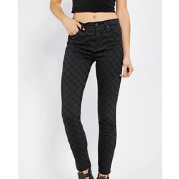 High rise twig ankle jeans