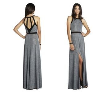 BCBG Generation grey maxi NWT